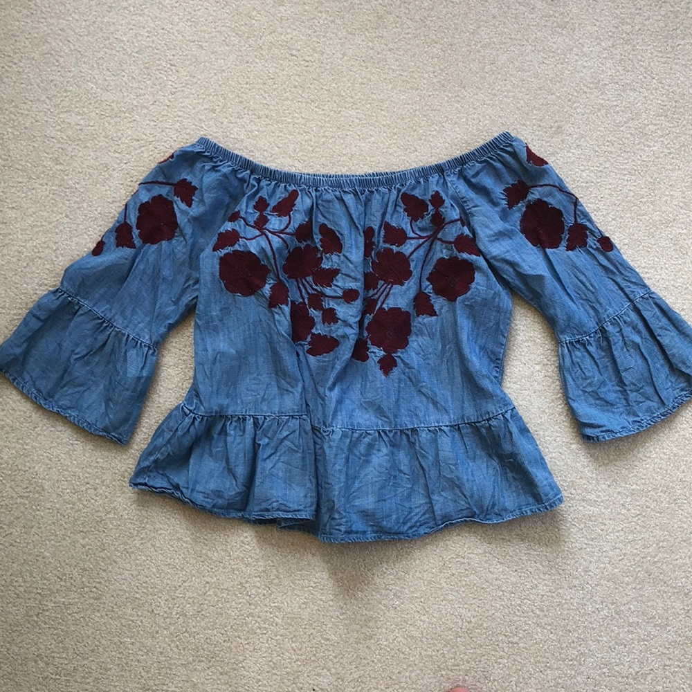 Francesca’s Off the Shoulder Top